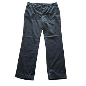 Zara Basic Men’s Heather Black Straight Leg Casual Dress Pants SZ L # 1058